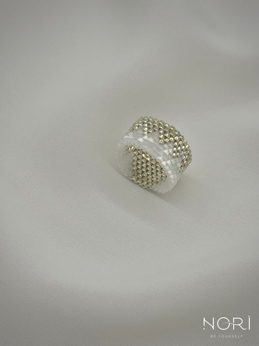 Vibration_Argintiu cu satin