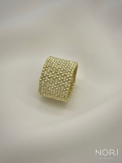 Tresor_Auriu pal cu satin