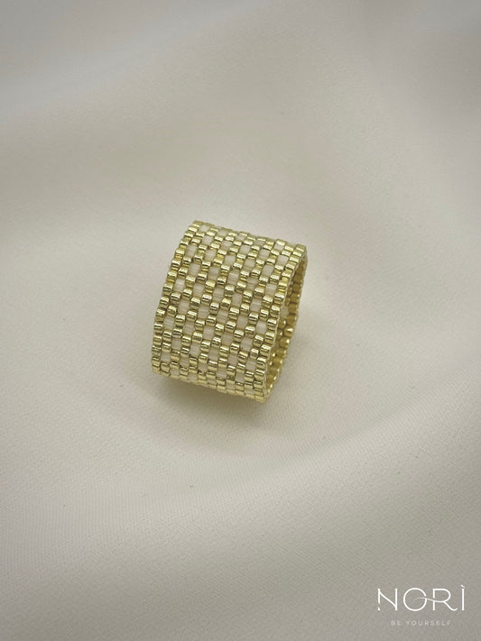 Tresor_Auriu pal cu satin