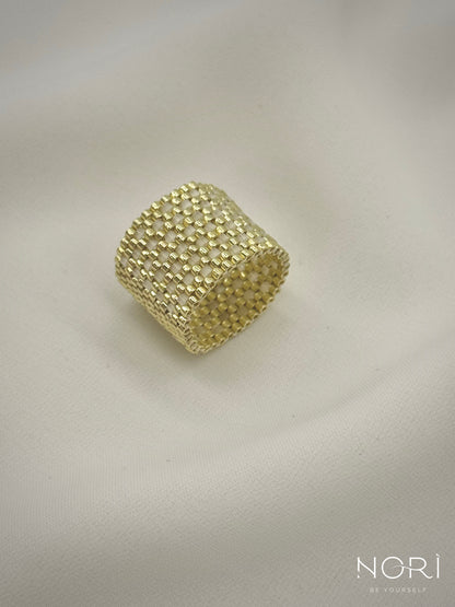 Tresor_Auriu pal cu satin