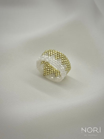 Vibration_Auriu pal cu satin