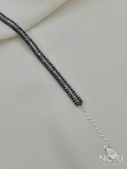 Ligne_Metalic antracit cu satin_cu extensie