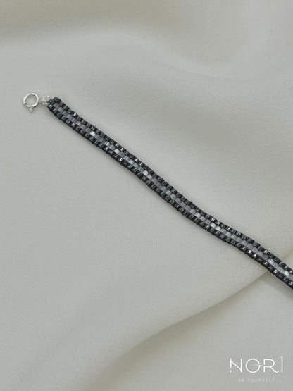 Ligne_Metalic antracit cu satin