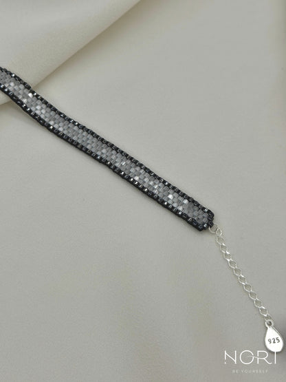 Contour_Metalic antracit cu satin_cu extensie