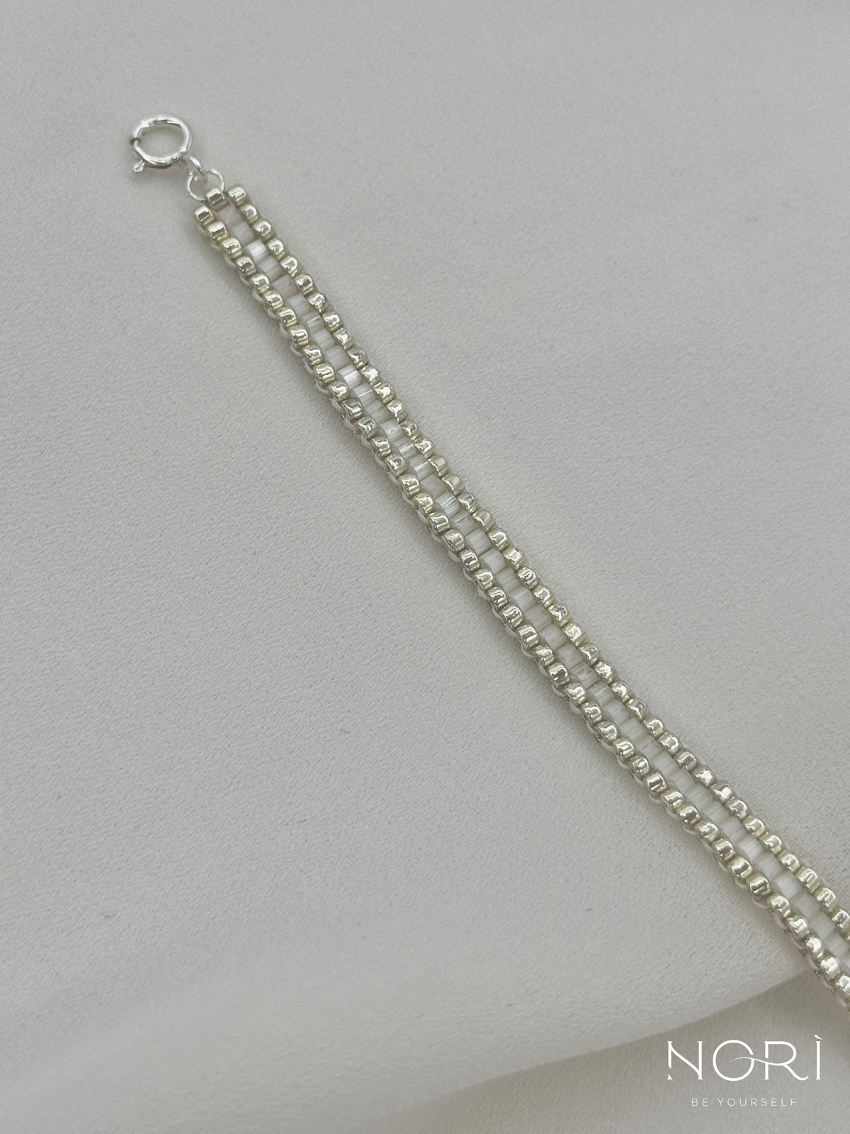 Ligne_Argintiu cu satin