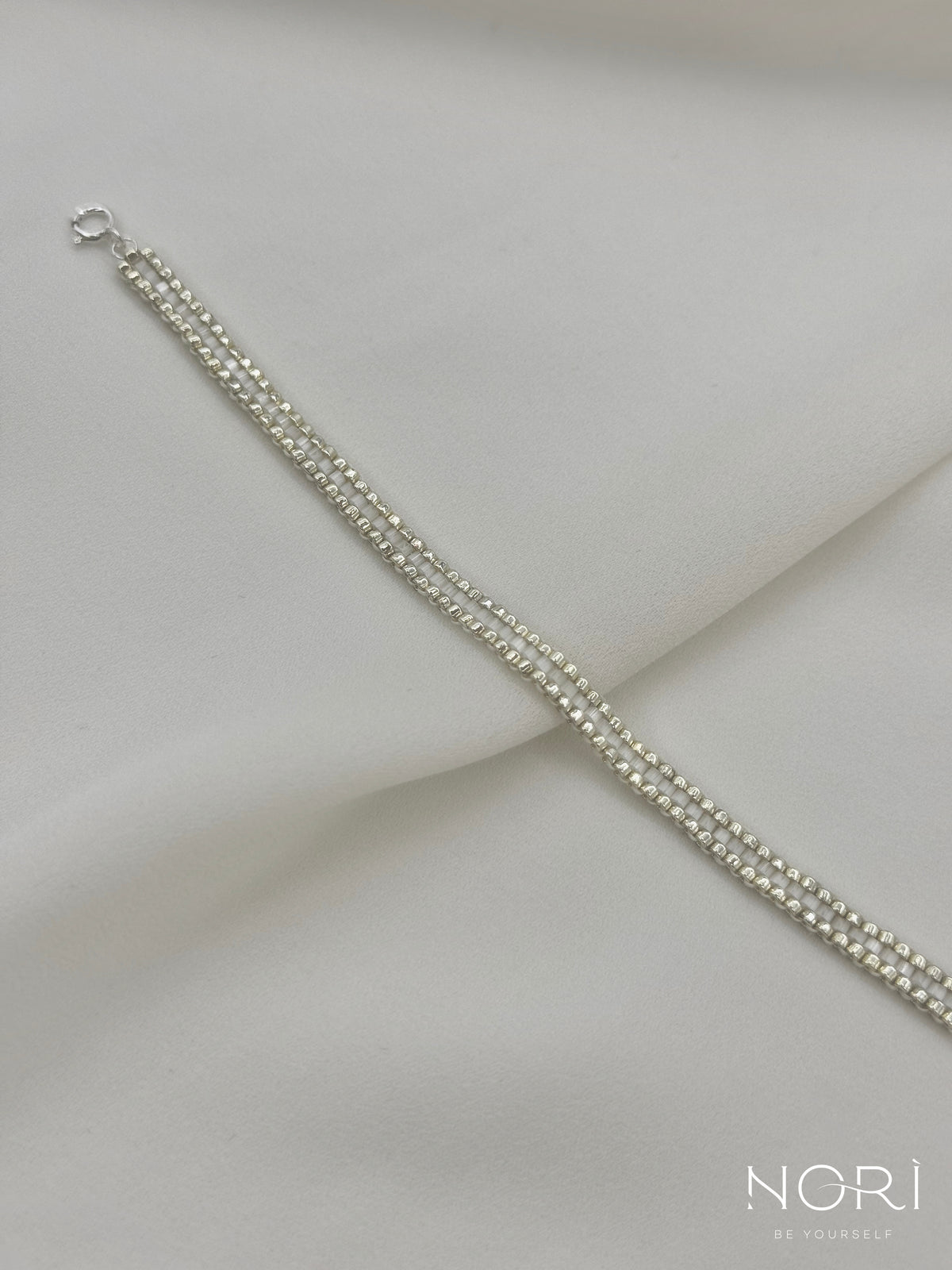 Ligne_Argintiu cu satin