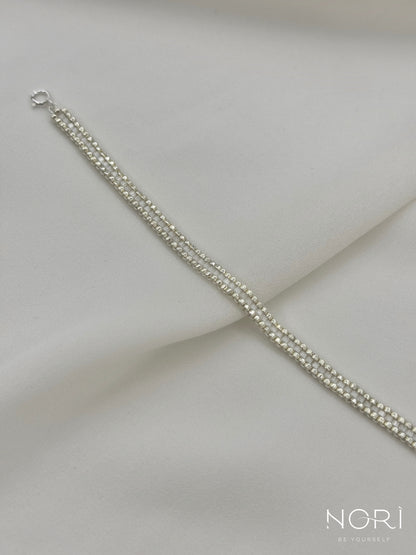 Ligne_Argintiu cu satin