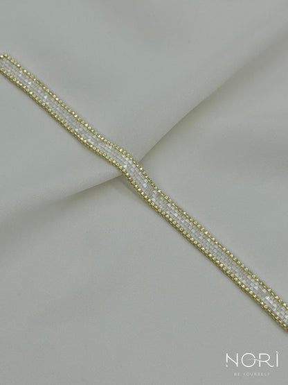 Contour_Auriu pal cu satin
