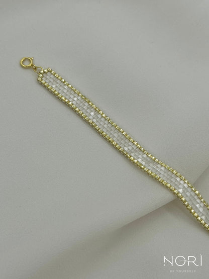 Contour_Auriu pal cu satin
