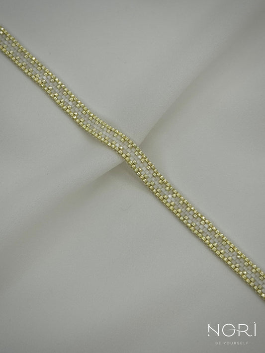 Tissé_Auriu pal cu satin