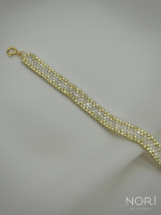 Tissé_Auriu pal cu satin