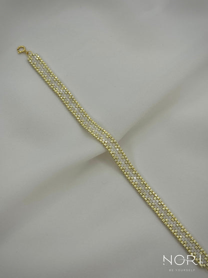 Tissé_Auriu pal cu satin