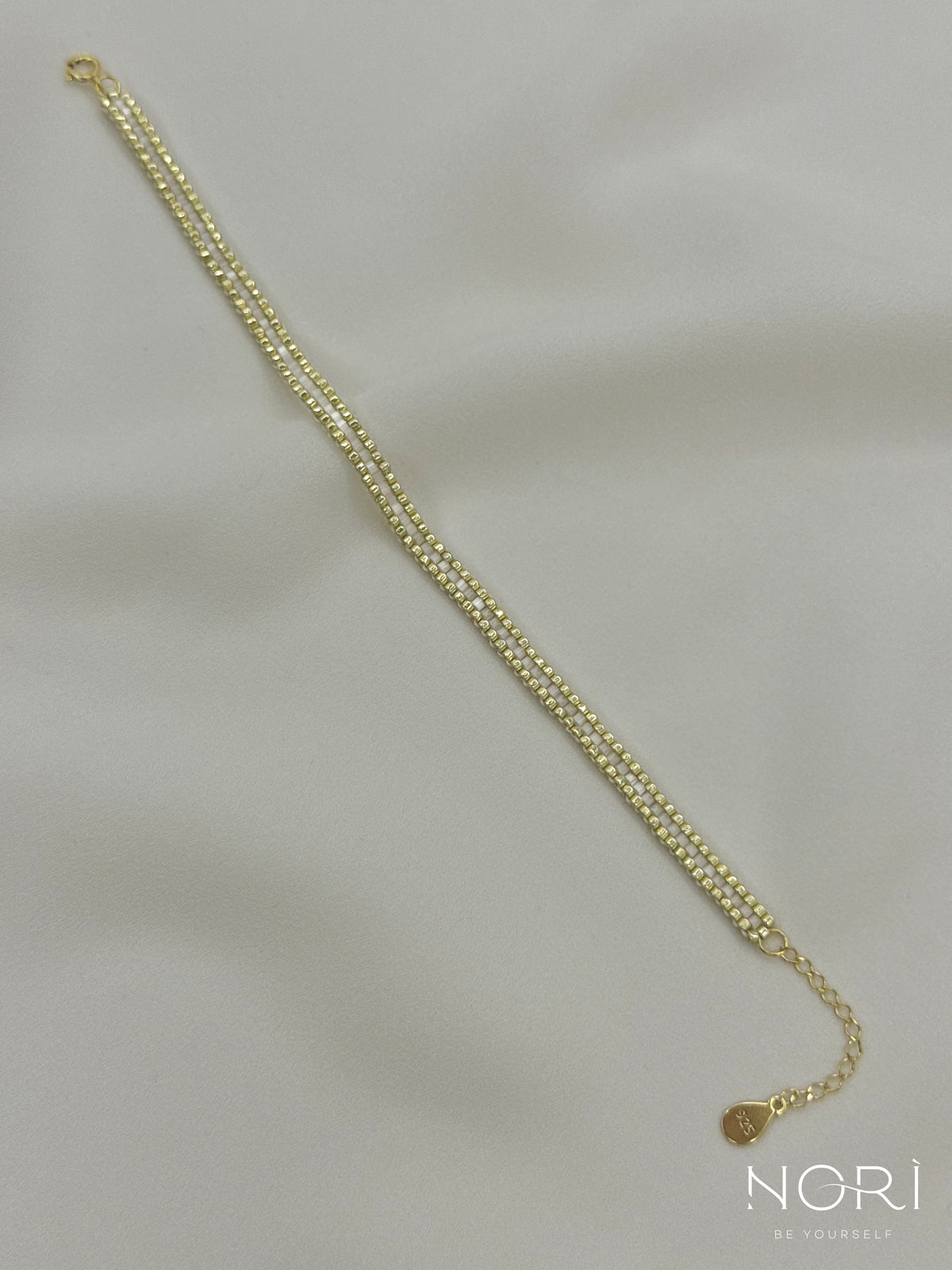 Ligne_Auriu pal cu satin_cu extensie