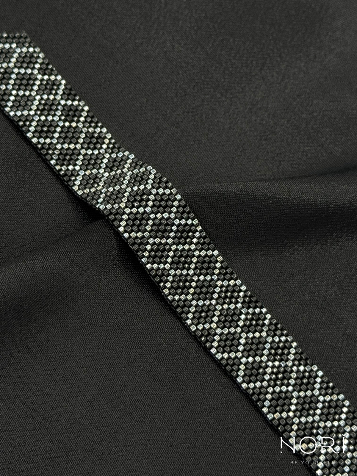 Mosaïque_Negru cu metalic antracit