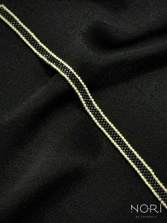 Contour_Negru cu argintiu