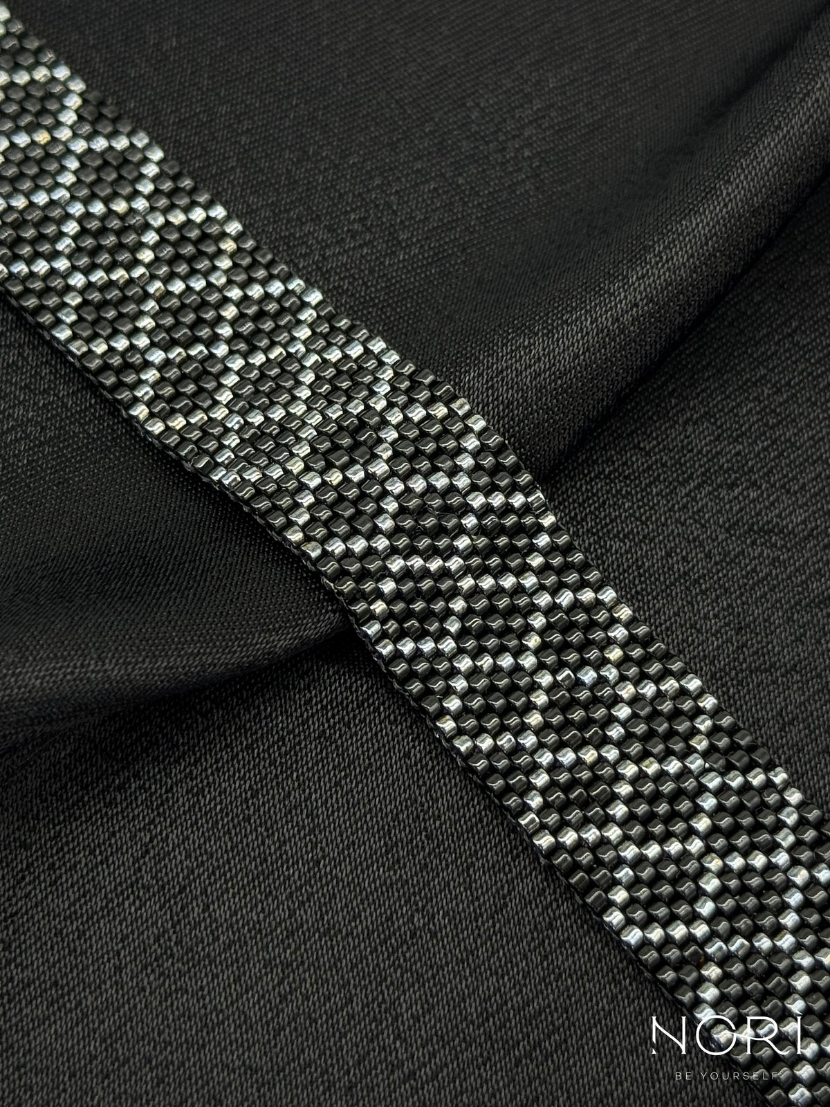 Mosaïque_Negru cu metalic antracit