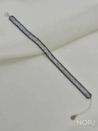 Contour_Metalic antracit cu satin_cu extensie