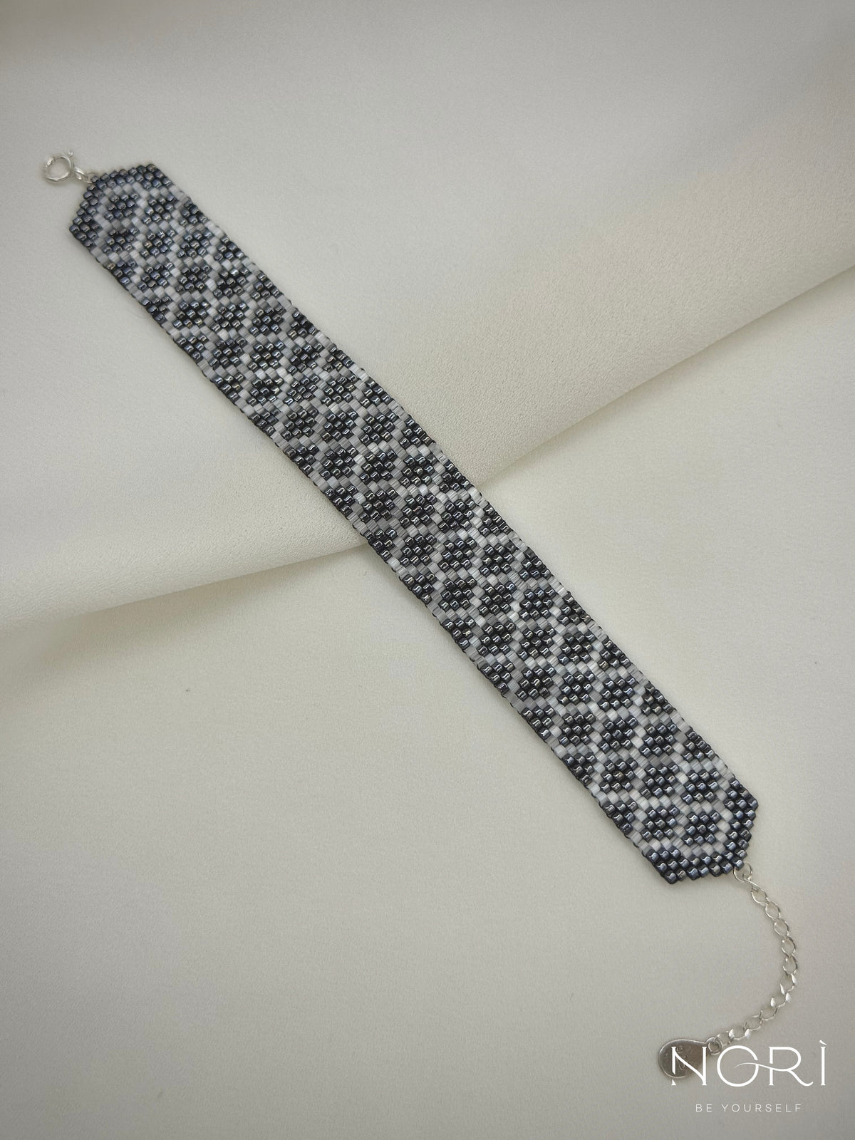 Mosaïque_Metalic antracit cu satin_cu extensie