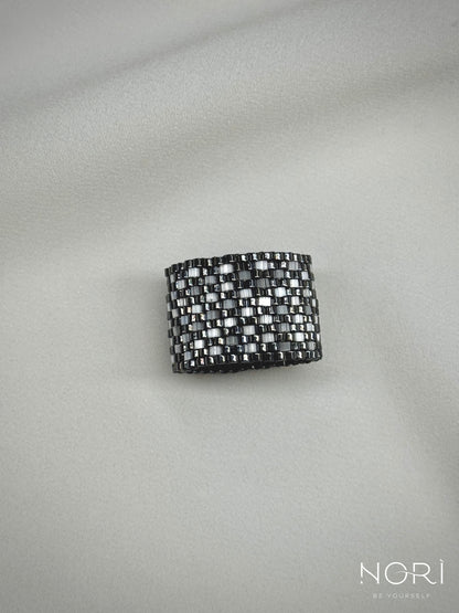 Tresor_Metalic antracit cu satin