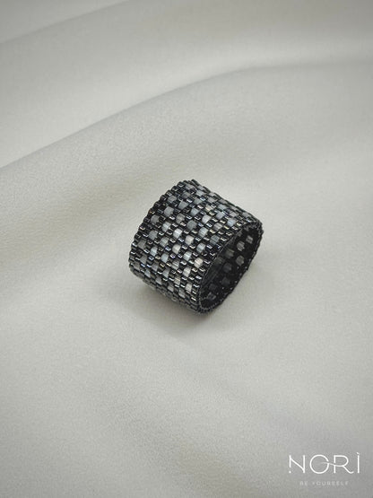 Tresor_Metalic antracit cu satin